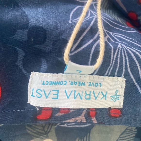 Karma East Ella Wrap dress in Gardenia - Picture 15 of 15